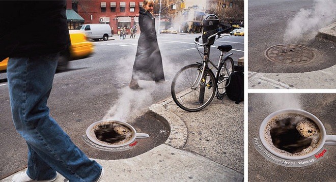 Cuando la ciudad y sus edificios son el mejor soporte publicitario (fotos)