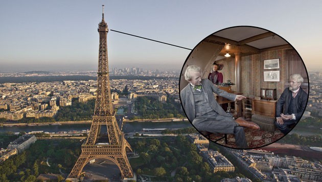 El apartamento secreto de la torre Eiffel