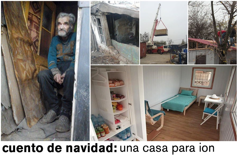 Un ‘crowdfunding’ para construir una vivienda digna a un anciano que vivía en condiciones infrahumanas (fotos)