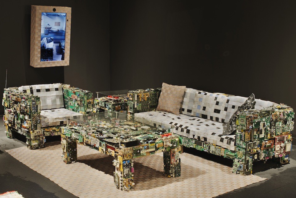 Ideas de decoración: ordenadores clásicos reciclados en muebles de diseño (fotos)