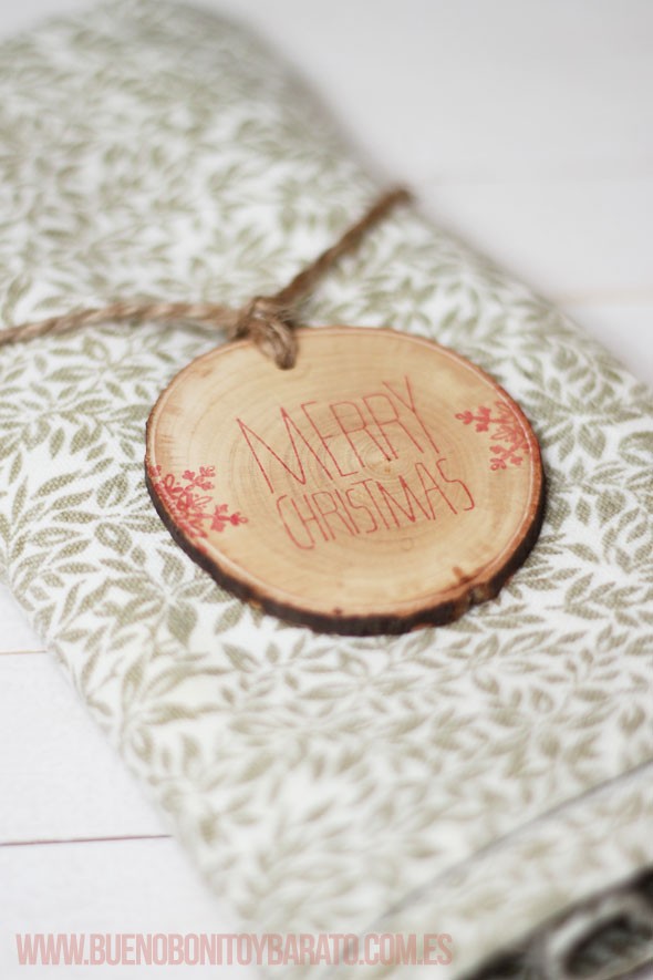 'Do it yourself’ 08: decora la casa esta Navidad con rodajas de madera