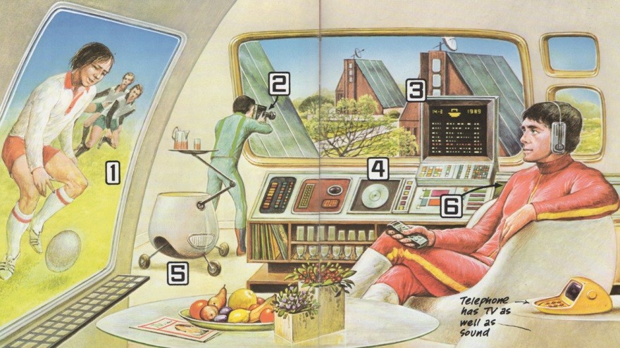 Retrofuturismo: así imaginaban la casa del futuro en el siglo pasado (fotos)
