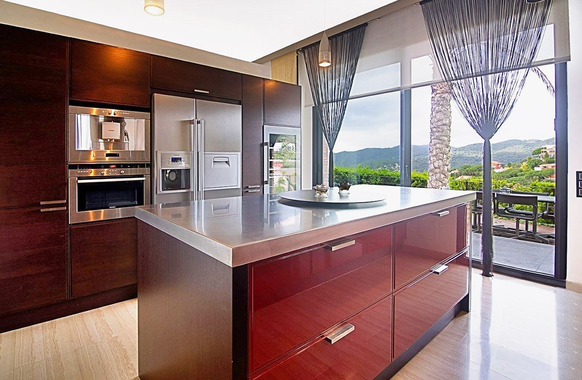 Cocina Scavolini en chalet en venta en Cabrils