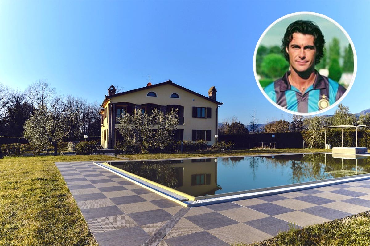 El exfutbolista italiano de Inter y Livorno Fabio Galante vende en idealista su casa en la Toscana