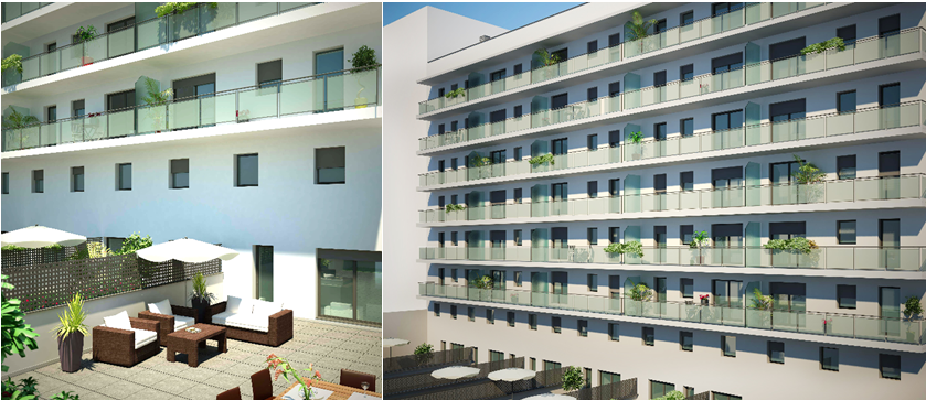 Vía célere levantará una promoción de 67 viviendas con una letra ‘A’ en Barcelona