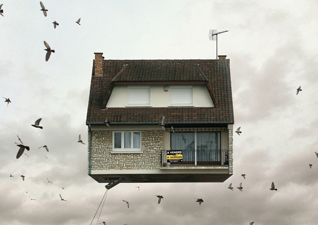 Curioso de la semana: las casas ‘voladoras’, de parís al cielo (fotos)