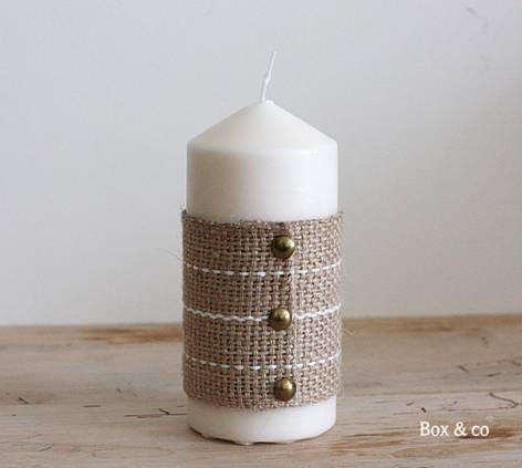 ‘Do it Yourself’ 12: tapizar velas para dar un toque de distinción a tu hogar