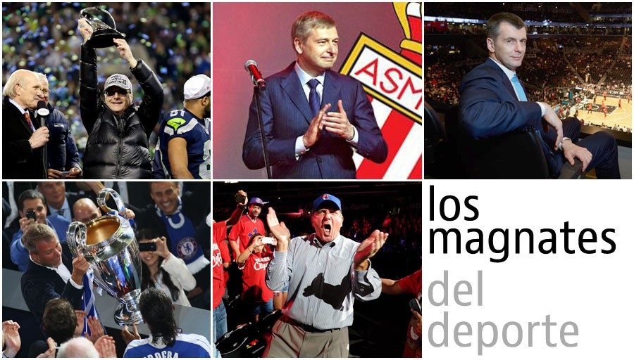 Los 5 hombres más ricos del mundo del deporte (fotos)