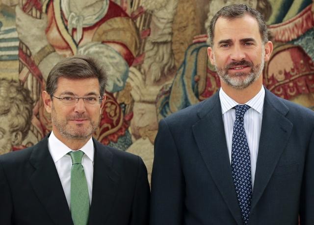 Rafael Catalá, ministro de justicia