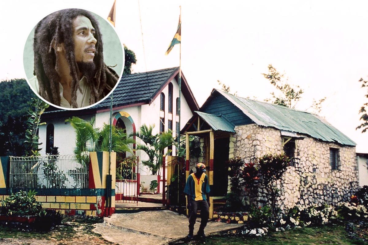Nos colamos en la casa natal de Bob Marley 