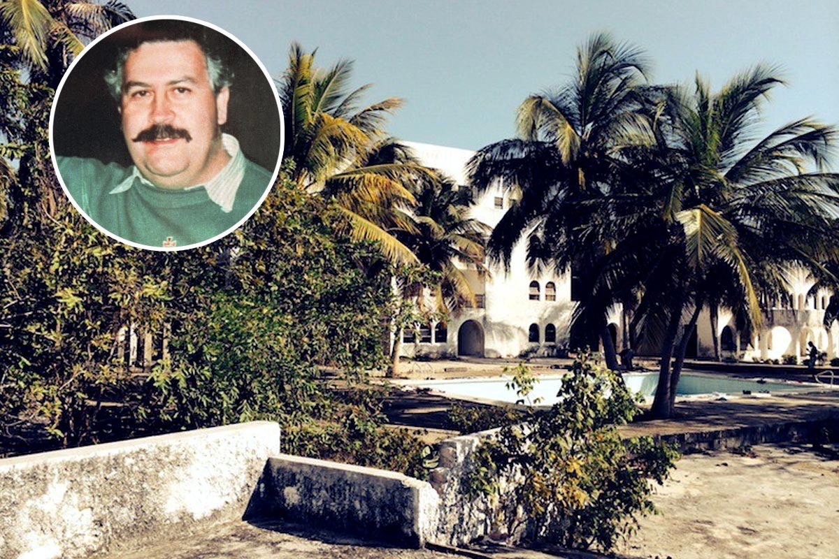 Explorando las ruinas de la mansión secreta del capo de la droga Pablo Escobar