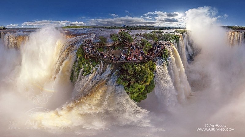 Cataratas de Iguazu. Autor: AirPano
