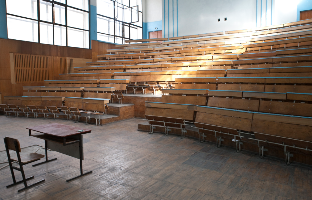 Aula de una Facultad