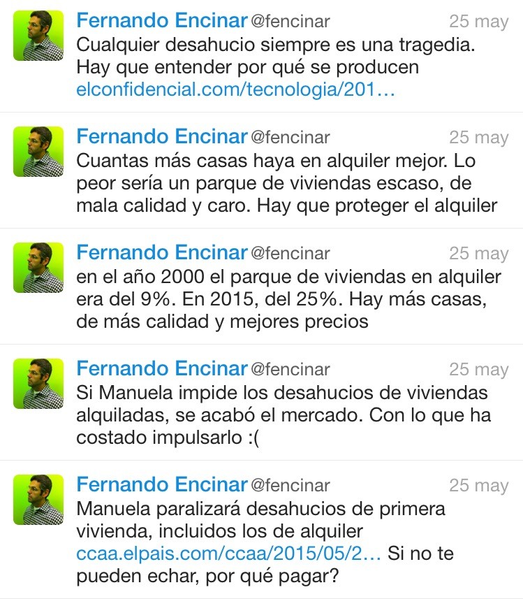 La paralización de los desahucios de alquiler será un problema para propietarios e inquilinos