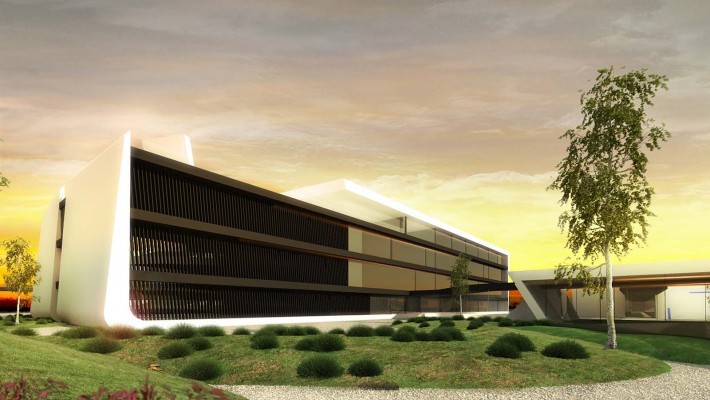 Renders de la futura sede de Metro de Madrid. Autor: A-Cero