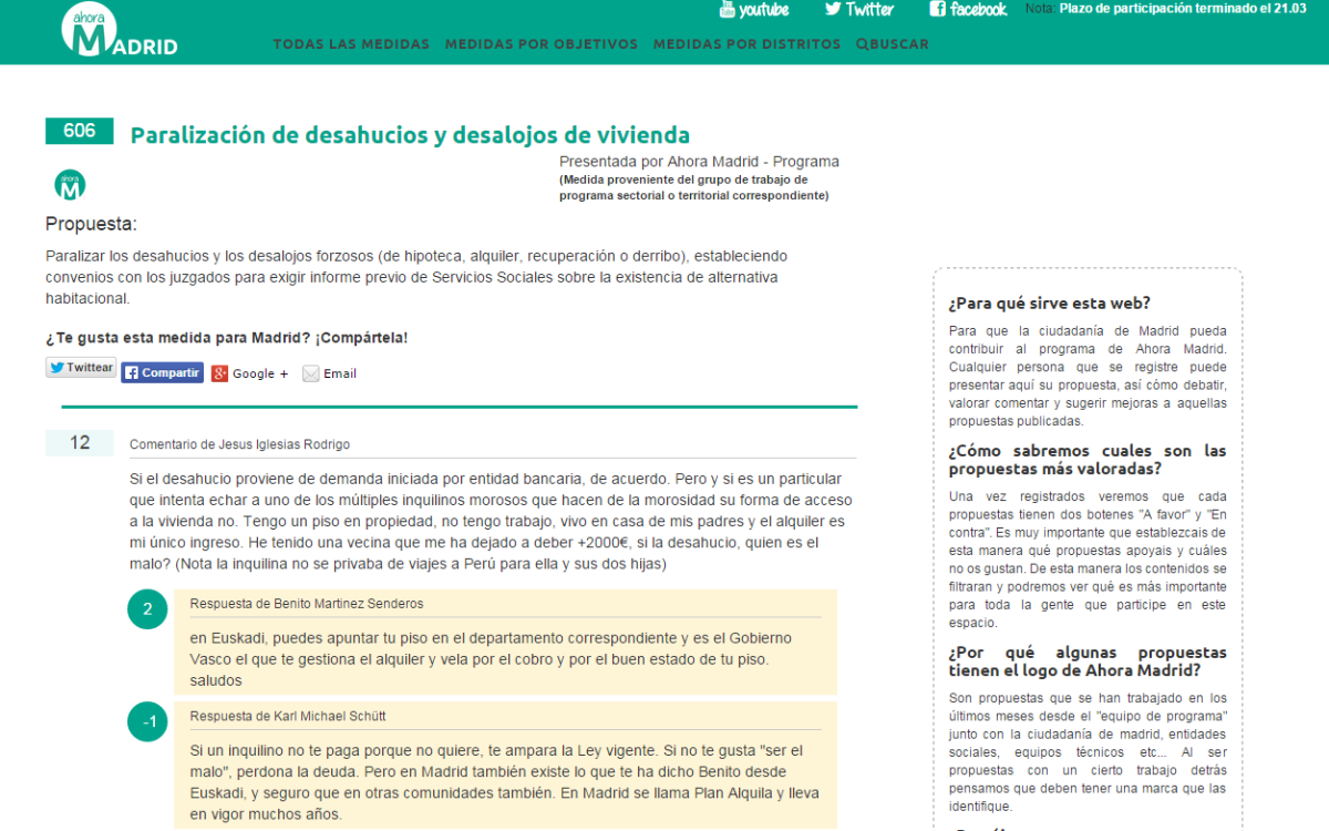 La paralización de los desahucios de alquiler será un problema para propietarios e inquilinos