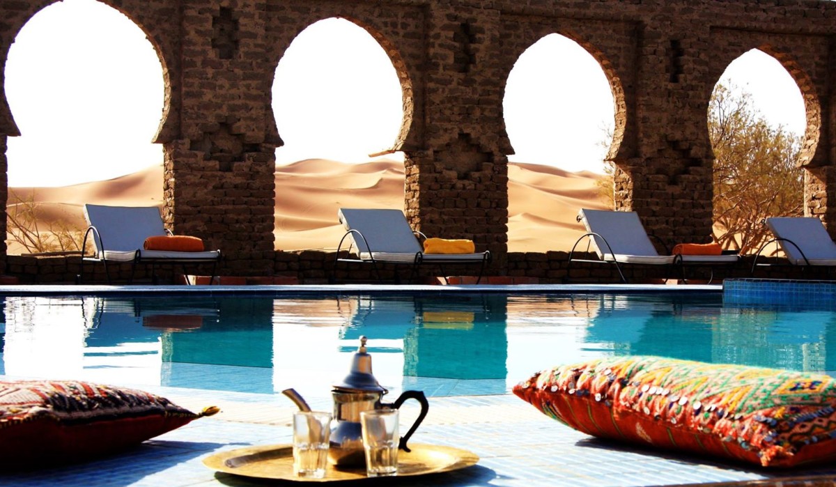 Hoteles con encanto: un refrescante oasis en el desierto del Sahara