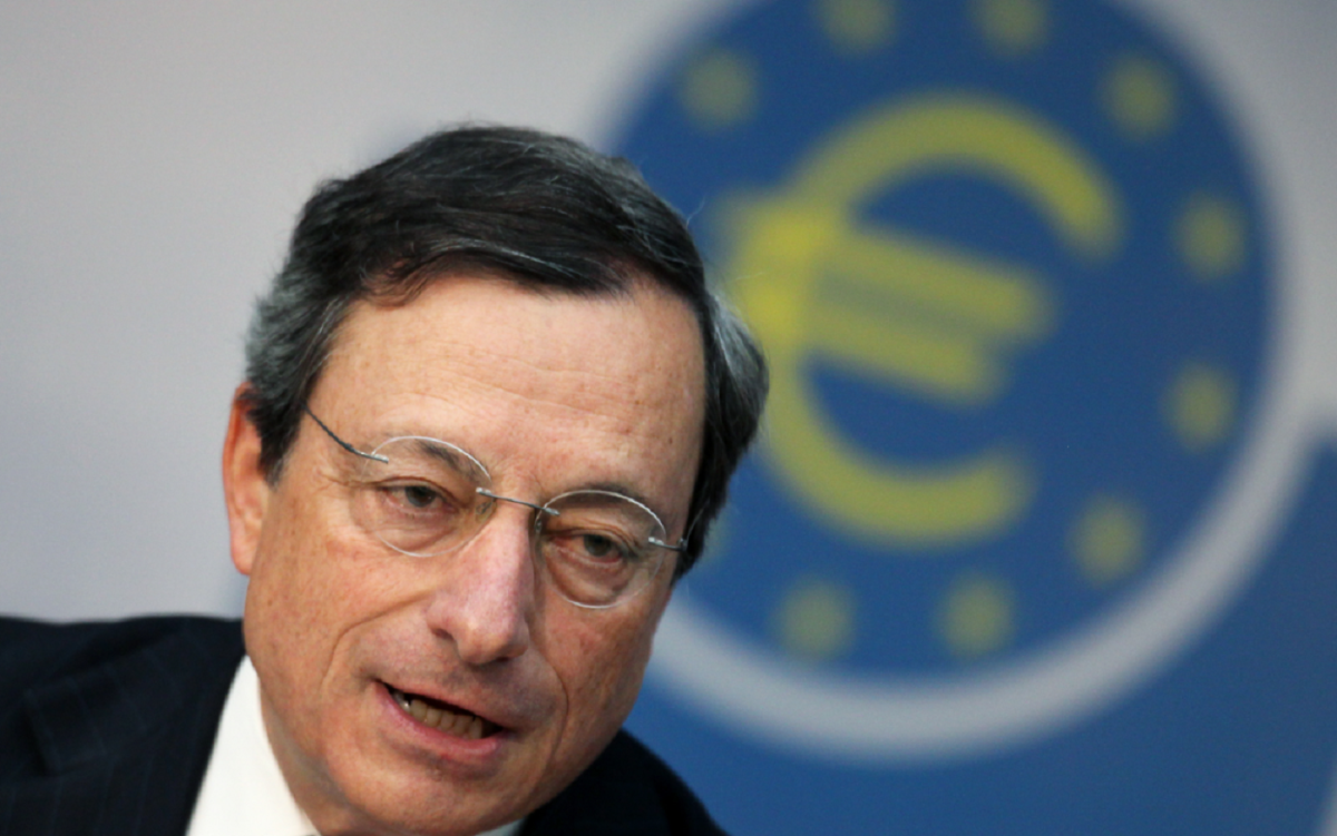 Mario Draghi, presidente del Banco Central Europeo Mario Draghi, presidente del Banco Central Europeo