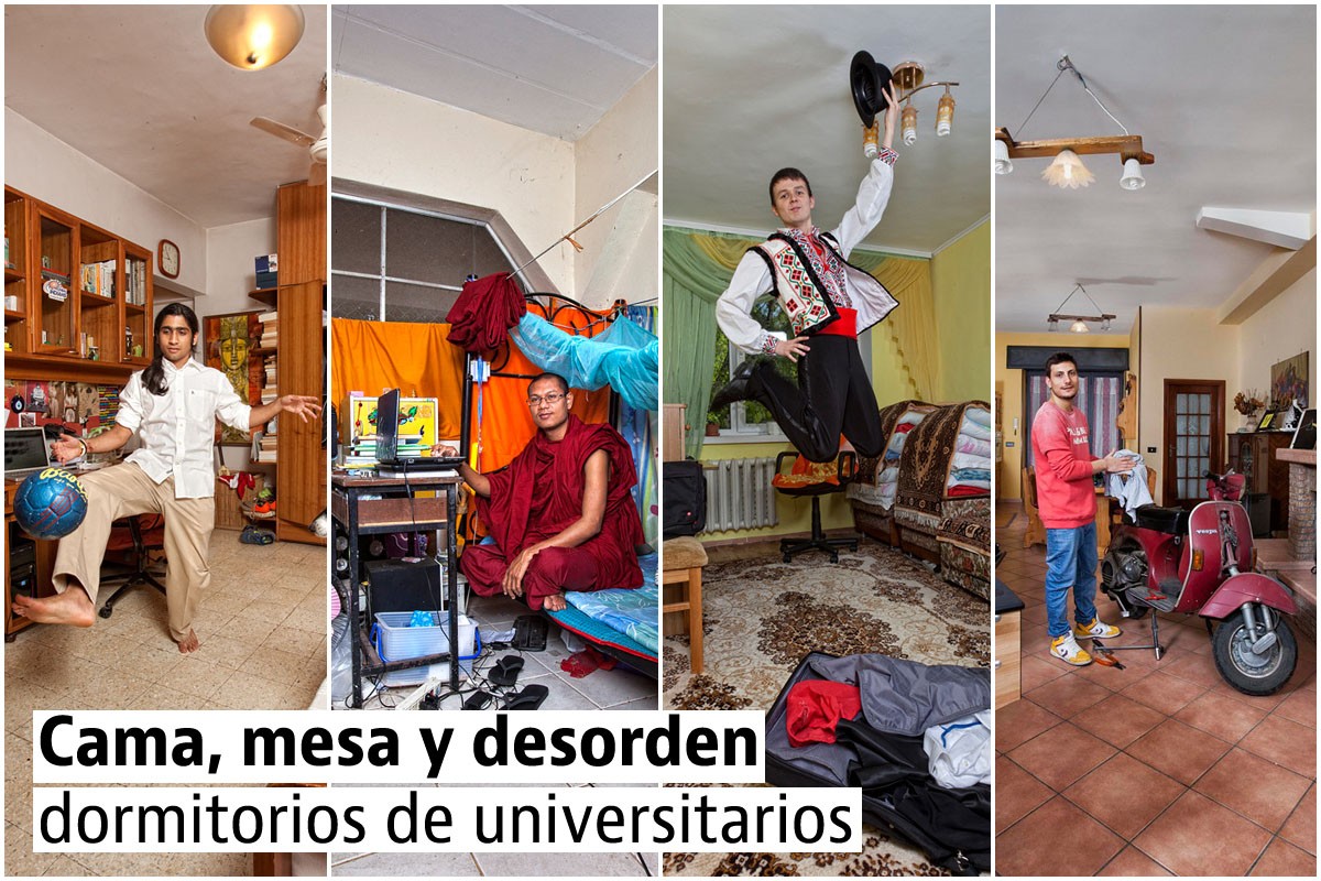 Habitaciones de estudiantes: así viven los jóvenes universitarios alrededor del mundo