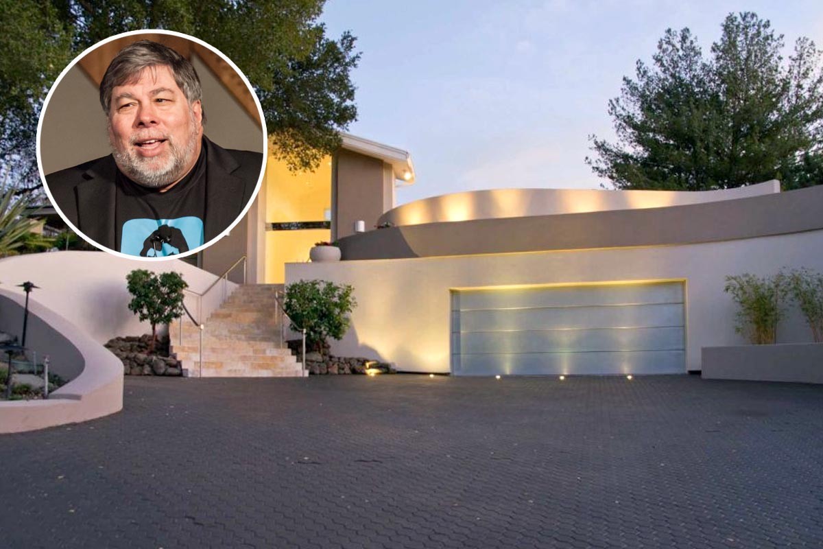 Steve Wozniak, el cofundador de Apple, vende (por fin) la mansión que él mismo diseñó en 1986