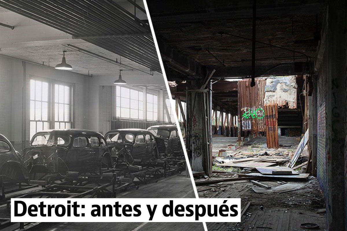 Detroit: del crecimiento a la decadencia de la Motor City
