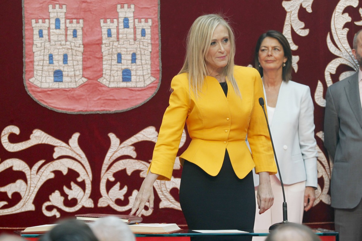 Cristina Cifuentes, presidenta de la Comunidad de Madrid