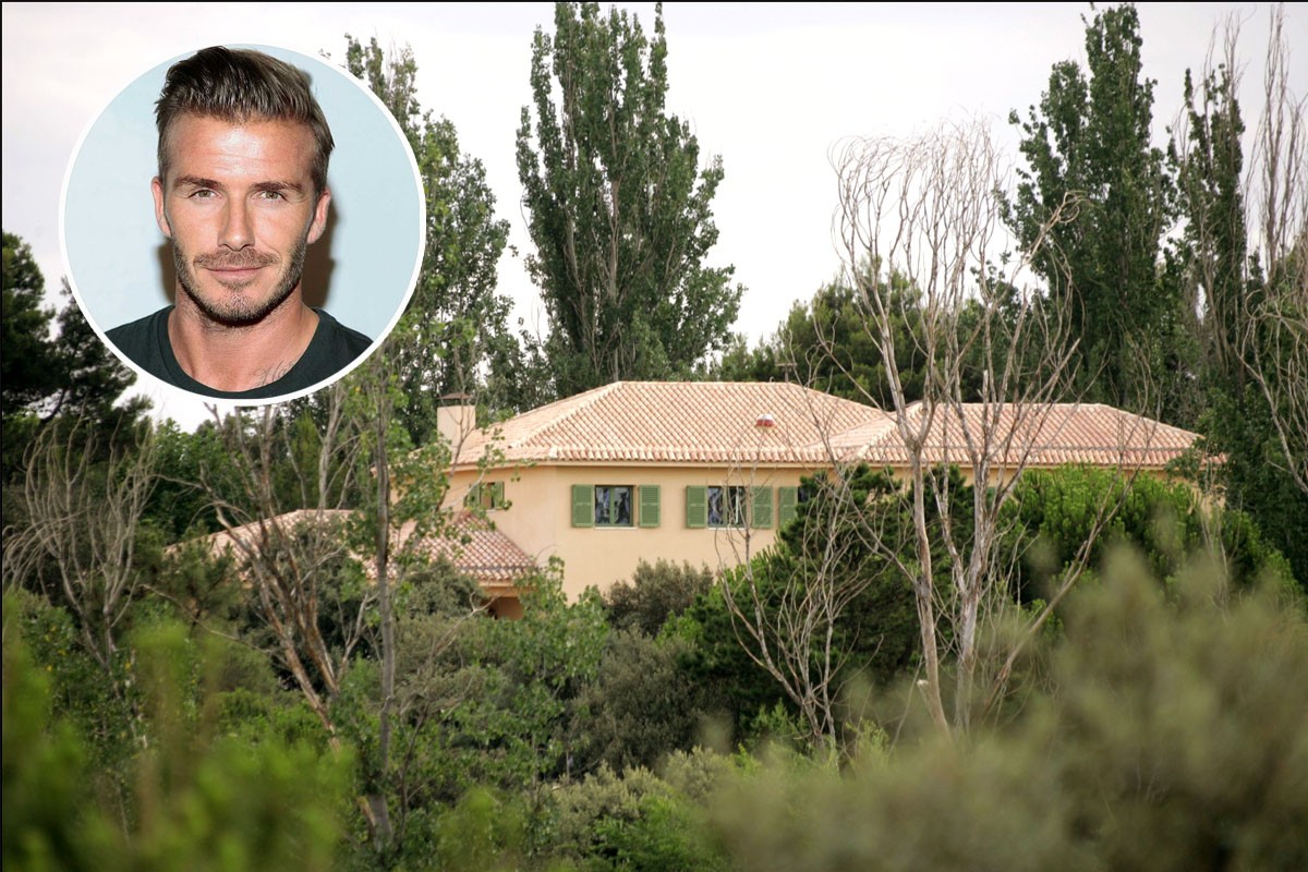 David Beckham vende la mansión en la que vivió en Madrid por 5,8 millones
