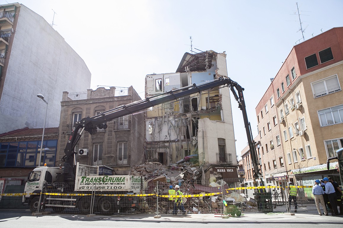 Madrid revisará los edificios construidos entre los años 40 y 50 tras varios derrumbamientos