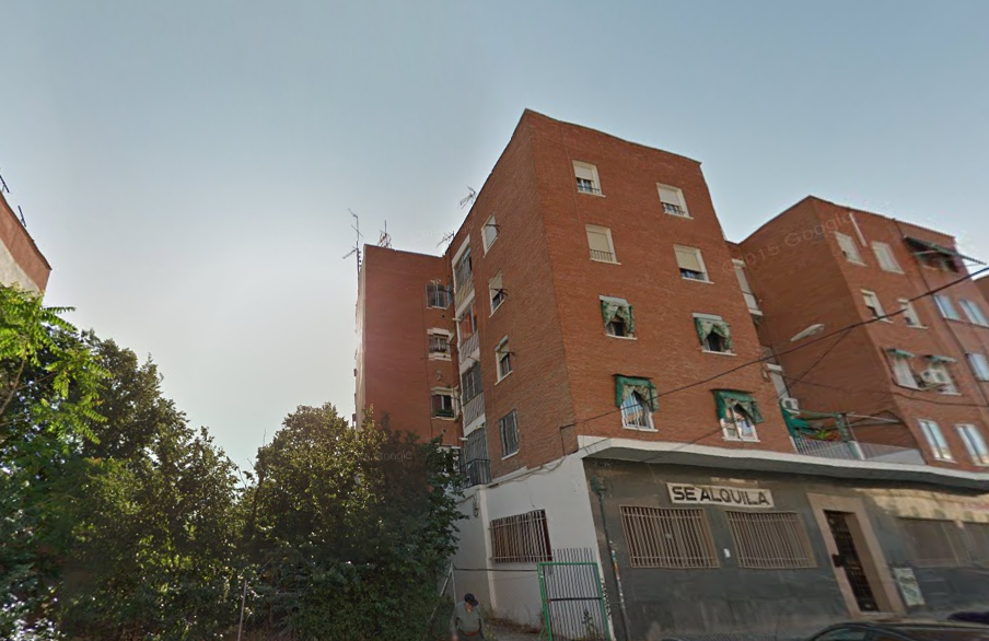 El edificio antes de su derrumbamiento