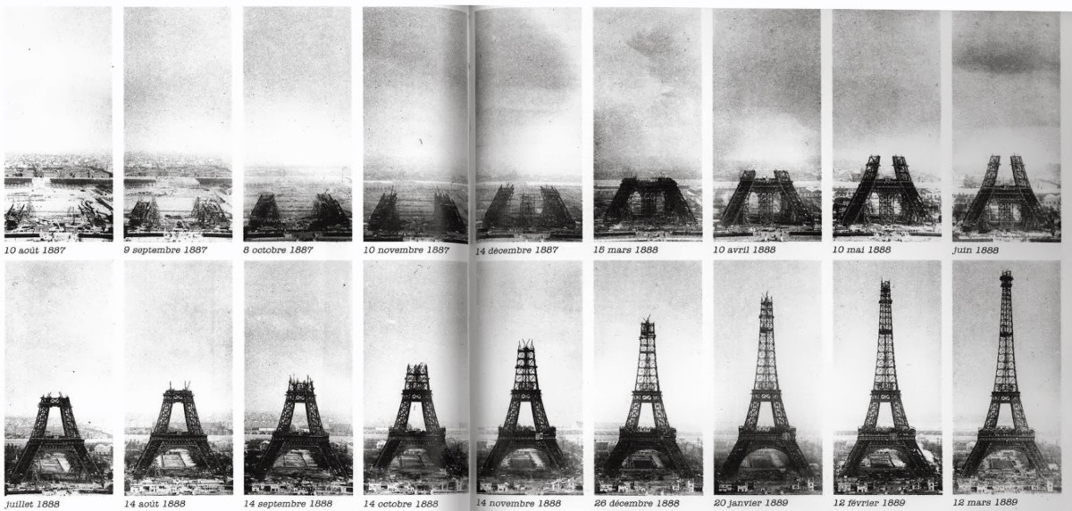 En obras: así eran las construcciones más icónicas del mundo cuando estaban en los huesos