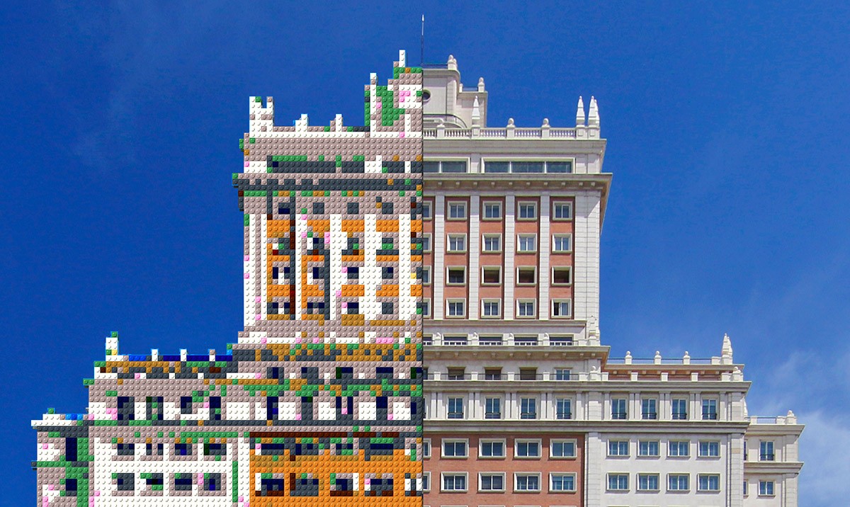 El polémico plan para desmontar el Edificio España como si fuese un Lego