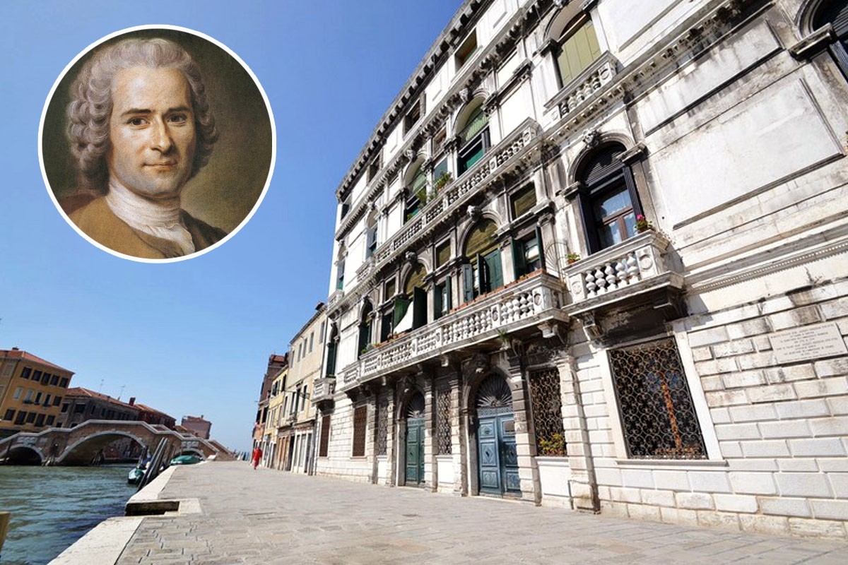 La espectacular casa veneciana del filósofo Jean-Jacques Rousseau, inspirador de la Revolución francesa, a la venta en idealista