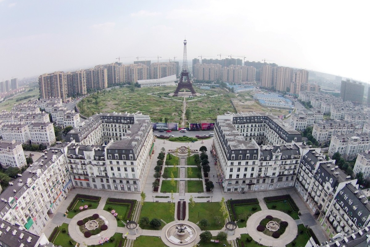 París, una ciudad fantasma en China