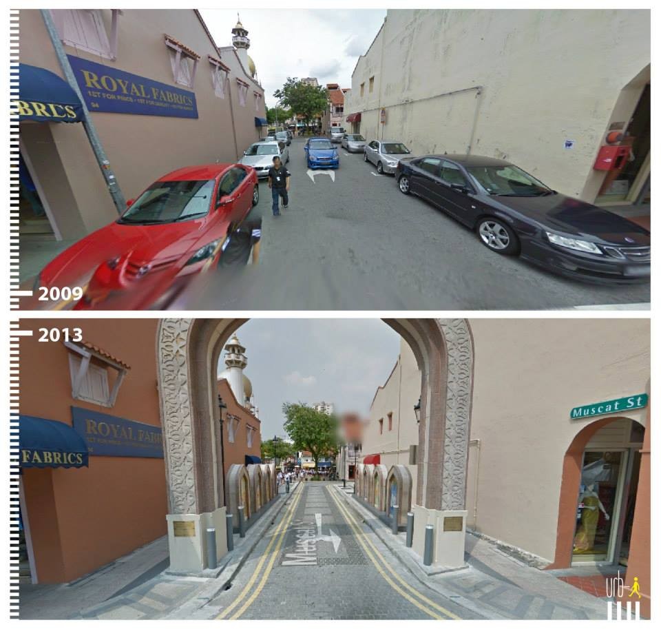La calle, para los peatones: antes y después de las renovaciones urbanas más espectaculares