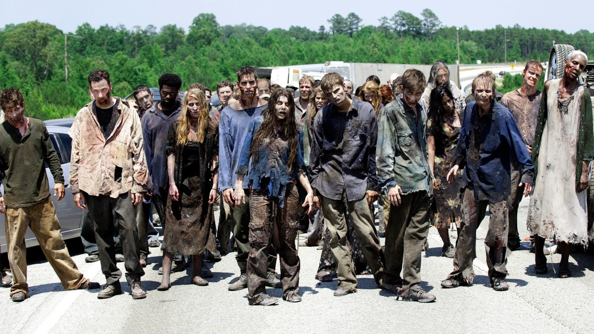 Zombies del tipo caminantes Zombies caminantes
