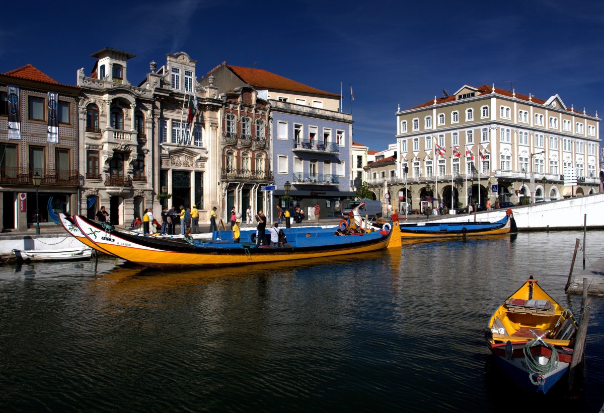 Gondolas en Aveiro