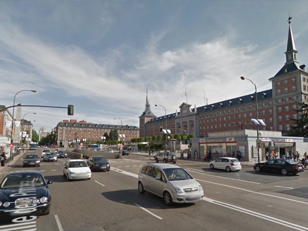 El barrio de Moncloa en Madrid