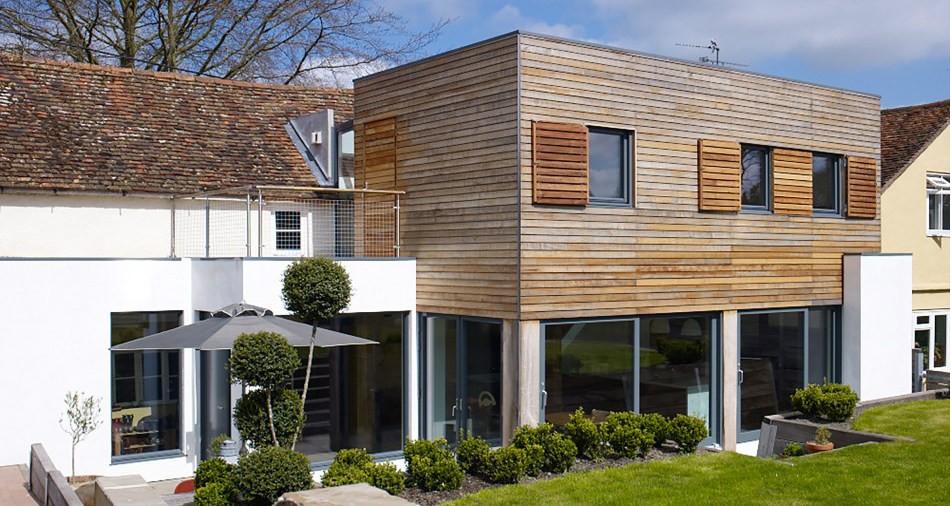 Casa de diseño en la campaña inglesa