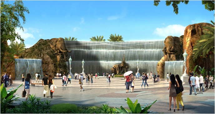 Parque de atracciones en Guangzhou