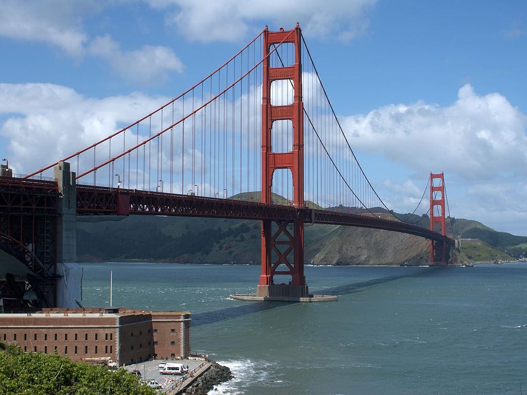El Golden Gate, uno de los puentes más famosos del mundo