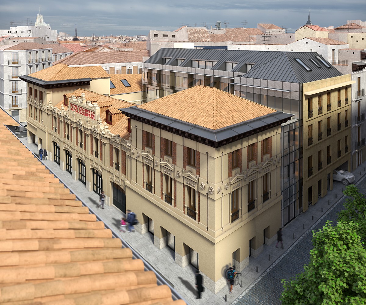 Una vivienda de lujo en Madrid