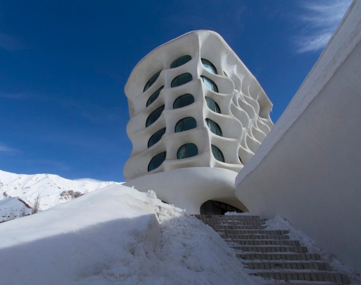 El hotel futurista en Oriente Medio