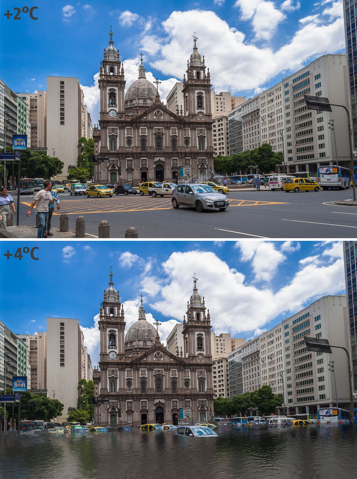 Rio de Janeiro sumergida