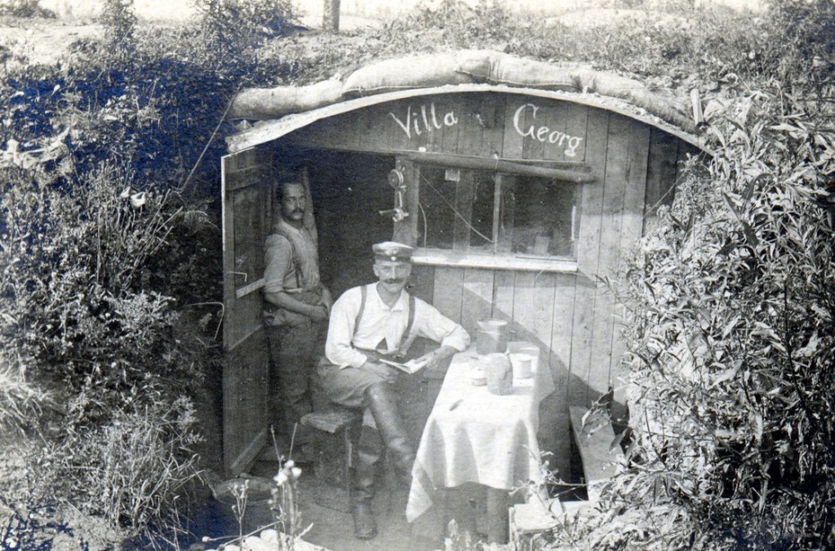 Una foto de la antología Postales desde la Gran Guerra