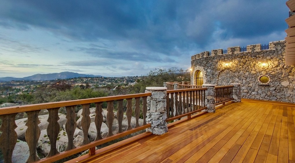 Una imagen del castillo en venta