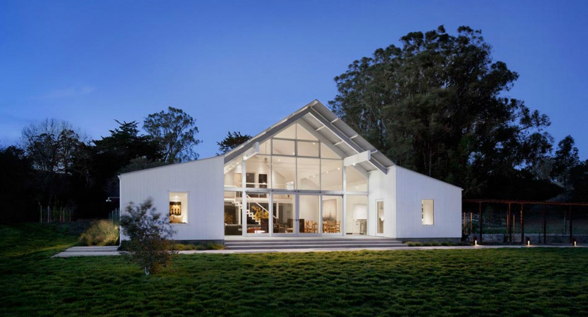 La casa de campo ecológica en California