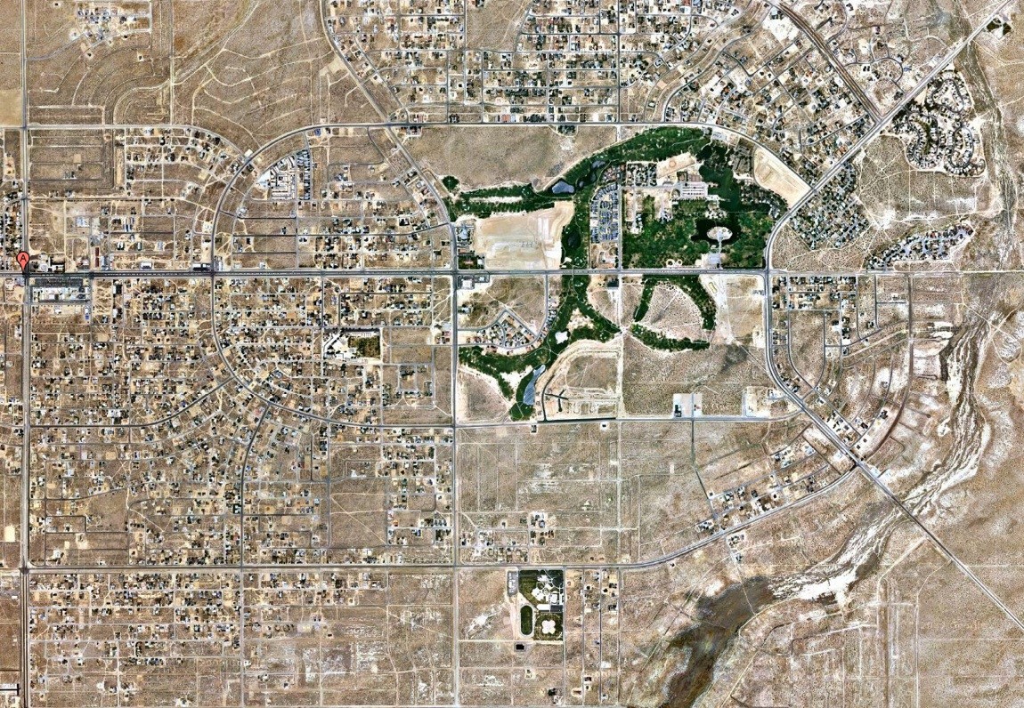 California city se encuentra en medio del desierto de Mojave