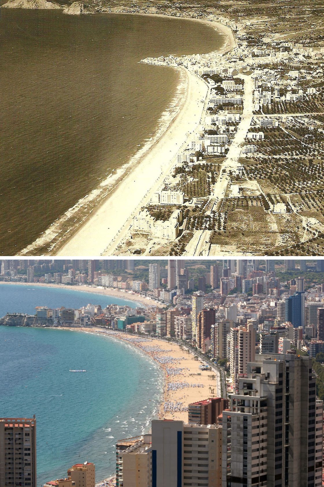 Benidorm, España (1960 y actualidad)
