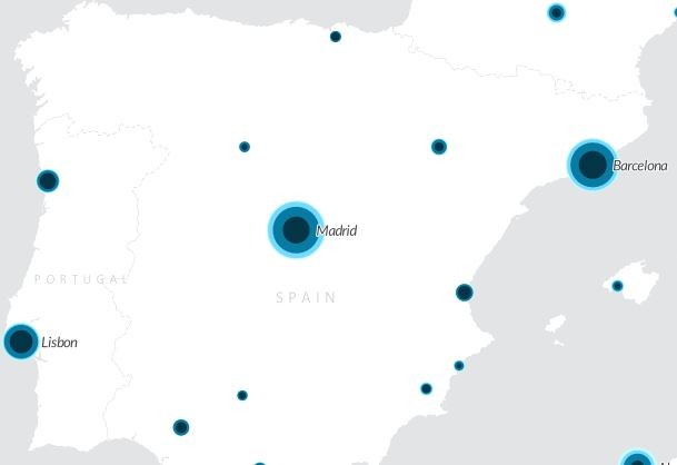 La explosión de las ciudades: seis décadas de crecimiento urbano, en un solo mapa