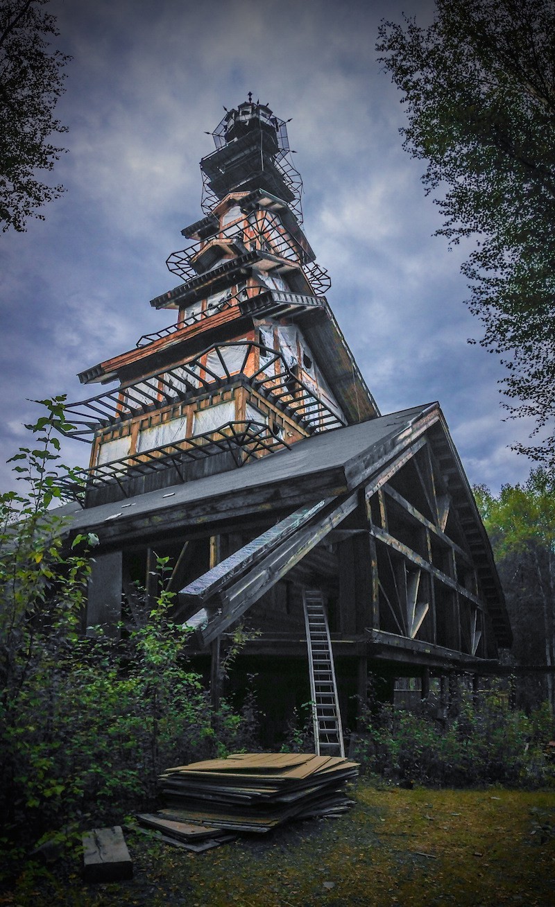 La peculiar vivienda en Alaska